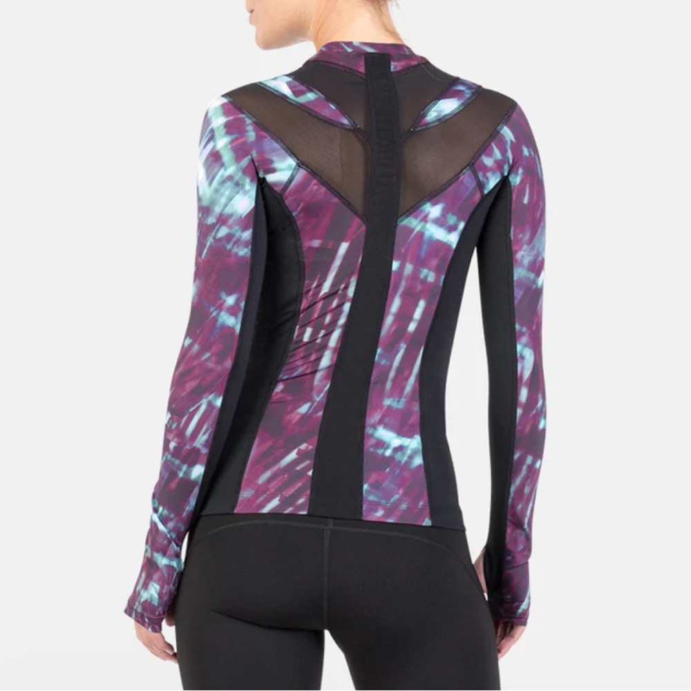 IntelliSkin Women’s Foundation Long Sleeve Posture Shirt - NWT - BlackBerry - XS